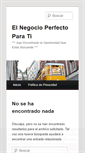 Mobile Screenshot of elnegocioperfectoparati.net